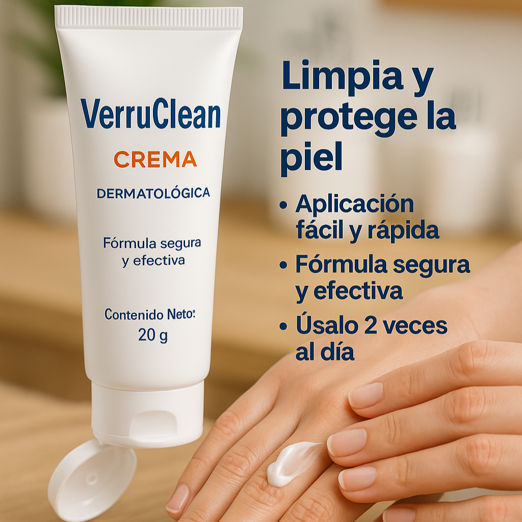 La crema Nº1 contra las verrugas. Eficaz, rápida y segura.