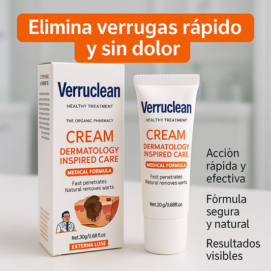 La crema Nº1 contra las verrugas. Eficaz, rápida y segura.